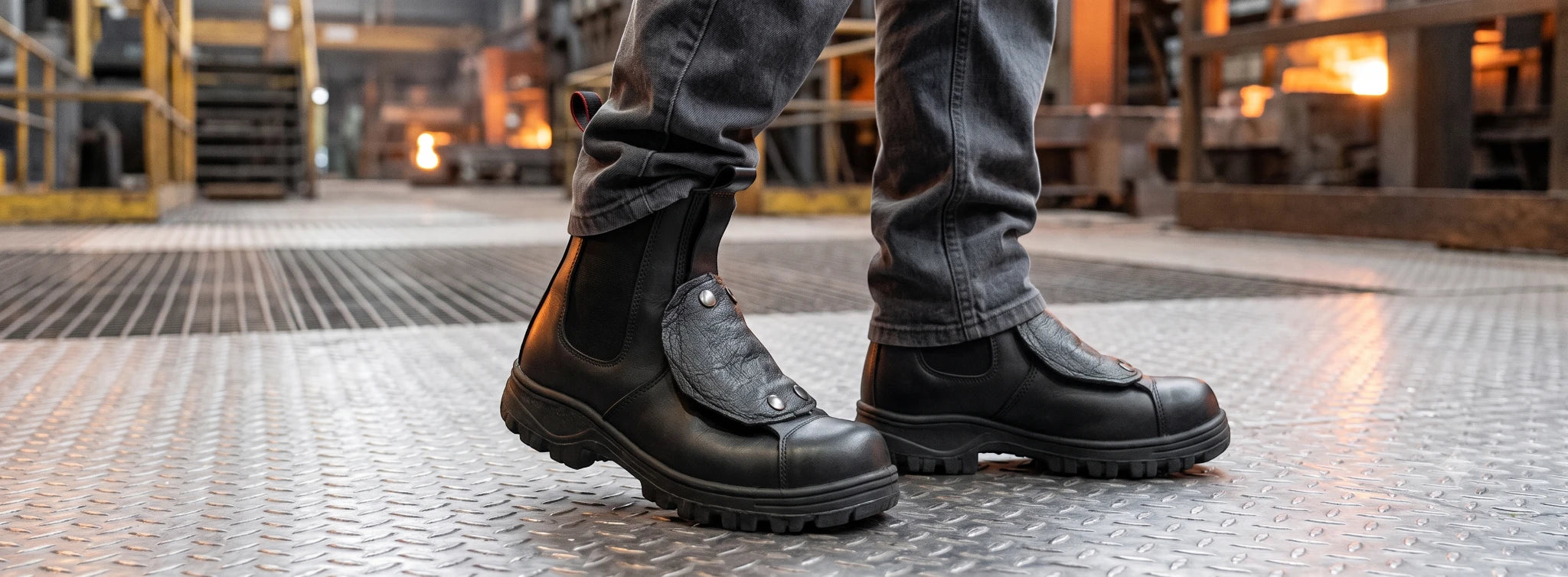 CALZADO CON PROTECCIÓN METATARSAL